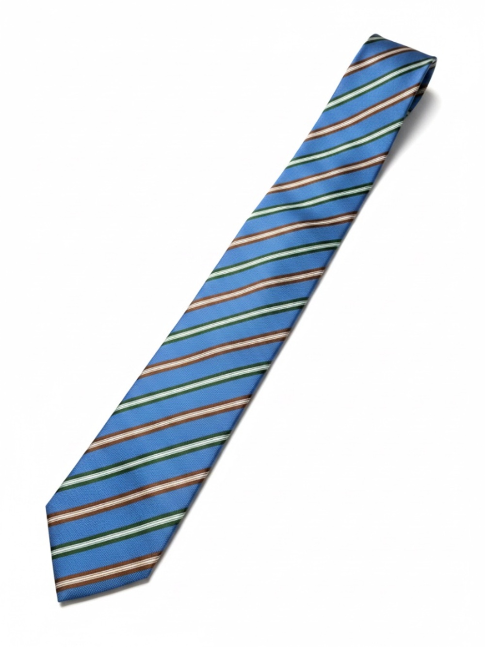 Brooks Brothers blue and stripped tie.